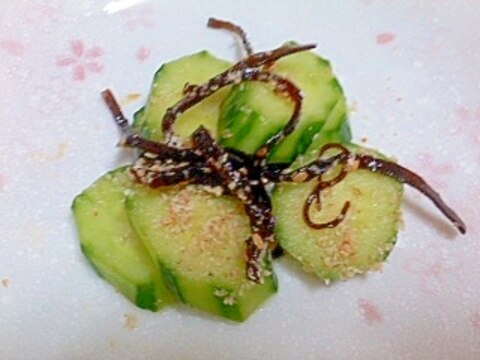 お弁当に★きゅうりと昆布の和え物